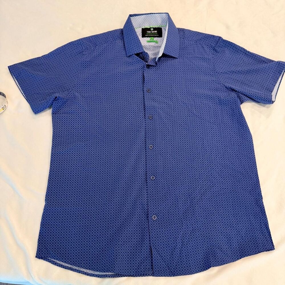 Men's Tom Baine Button Up Collared Shirt